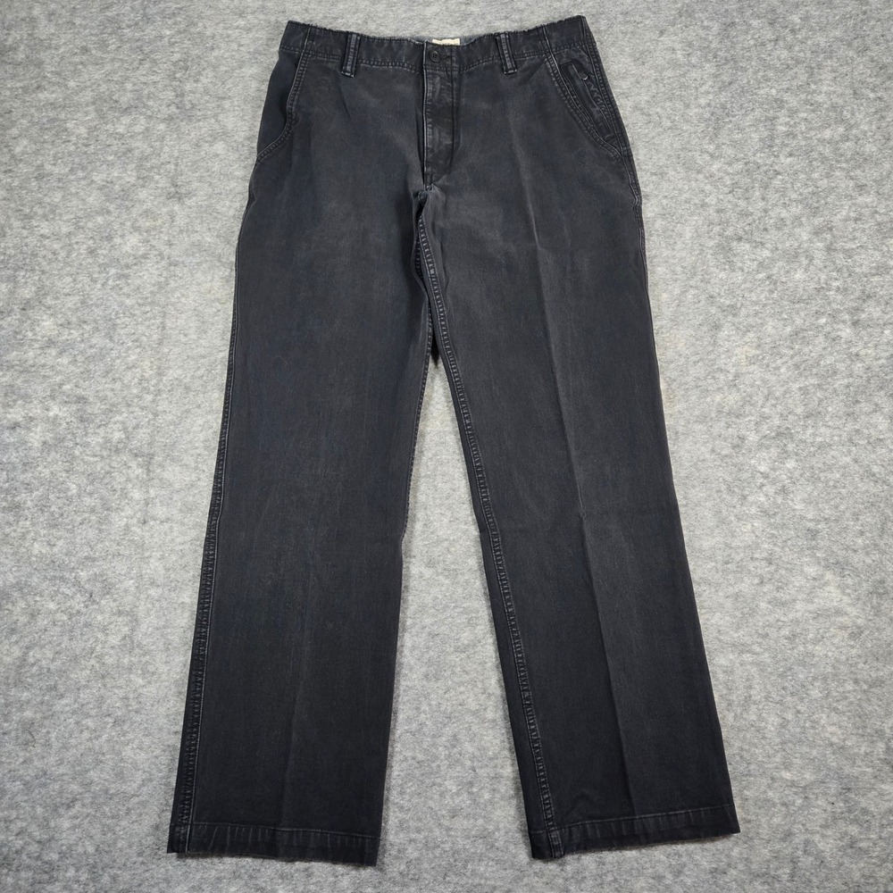 Dockers Black Bay Berry Bi-Stretch Straight Leg Chino Pants Mens 32x32